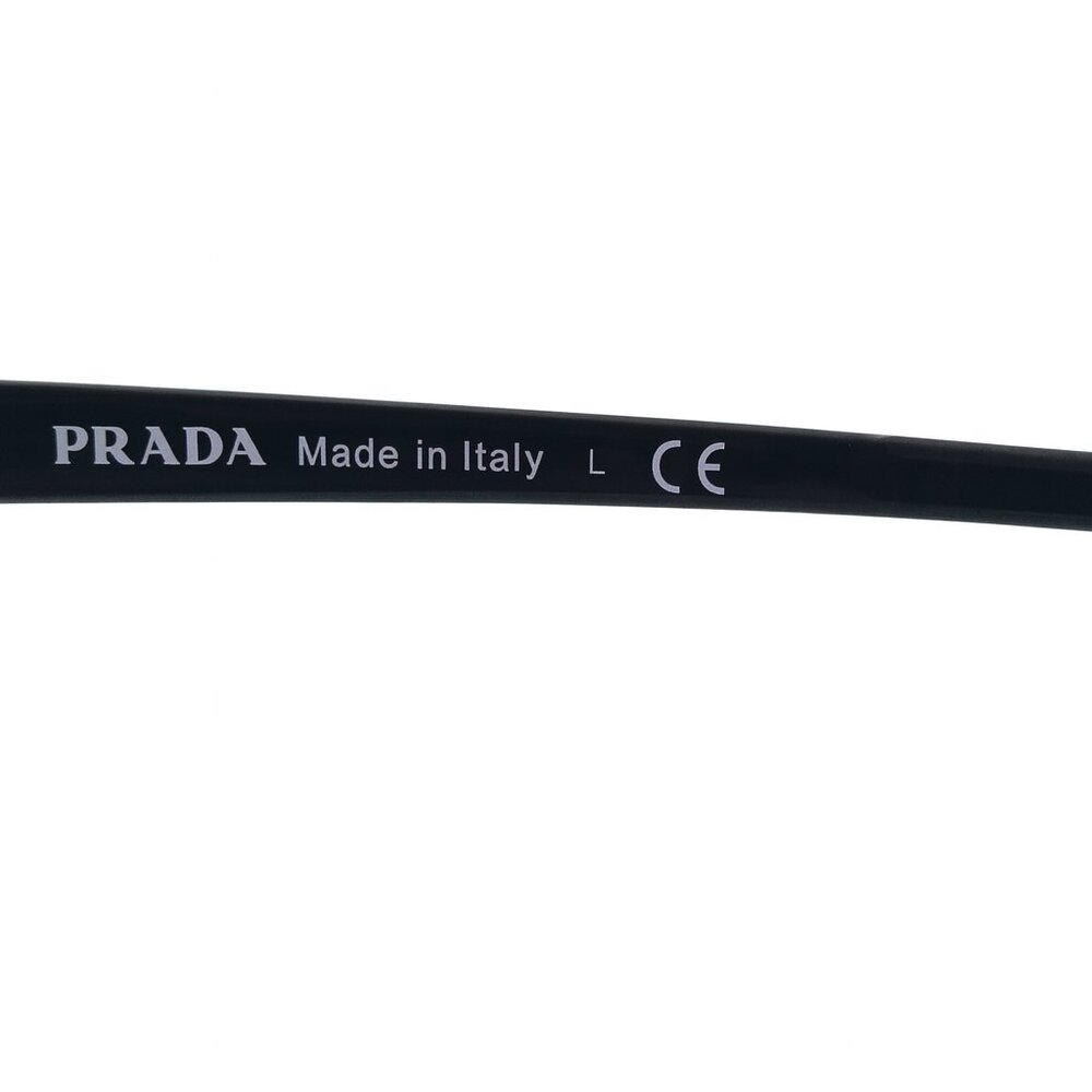 Prada SPR 010 1AB-3M1 Black Oversized Sunglasses 55-17 140 w/ Case – Never Worn - Picture 5 of 10